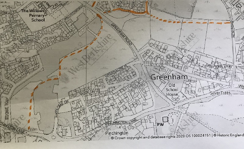 New Road Footpath - Greenham